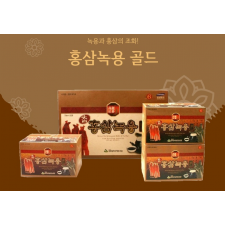 녹용과 홍삼의 조화! 홍삼녹용 골드 [70ml X 30포] [2＋1]