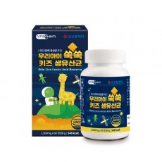 코오롱제약 우리아이 쑥쑥 키즈 생유산균 [1500mg * 60정]