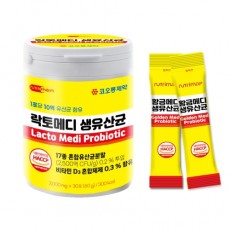 코오롱제약 락토메디 생유산균 [2g*30포(60g) /1개월분]