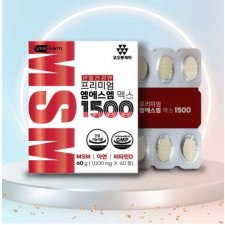 코오롱제약 프리미엄 MSM 맥스1500 [1,000mg*60정 /1개월분]