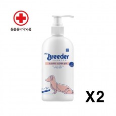 뉴브리더 샴푸 린스 500ml X2 스킨케어 샴푸 애견 스킨케어