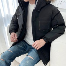 남성 남자 후드 점퍼 데일리 캐주얼 패딩 겨울 포켓 포인트 큰사이즈 빅사이즈 아우터 잠바 M L XL 자켓 점퍼 코트