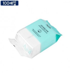 순면 화장솜 100매입 클렌징 페이스소품 스킨케어