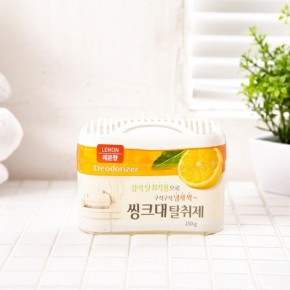 싱크대 탈취제 방향제 악취제거 씽크대 레몬 해피룸 생활용품